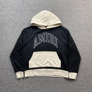 Amiri  Colorblock Cotton Hoodie